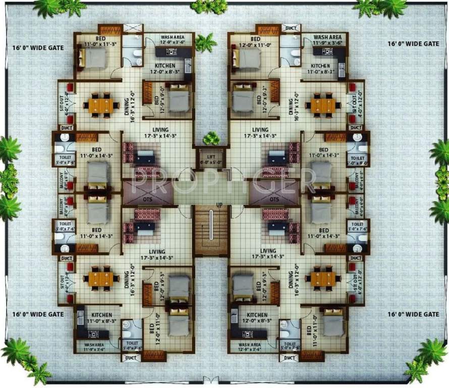 Images for Cluster Plan of Engineers Elegancia