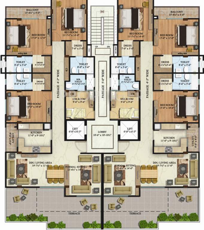 Images for Cluster Plan of  Landmark
