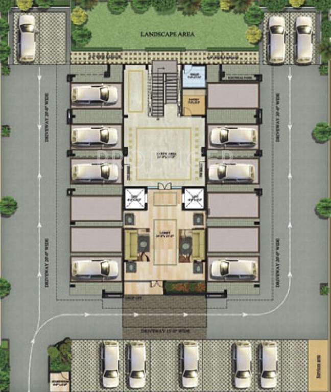 Images for Cluster Plan of  Landmark