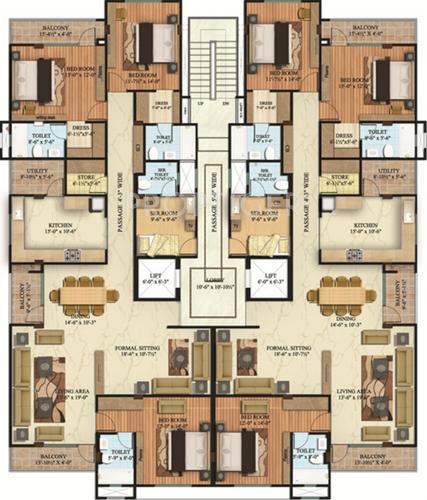 Images for Cluster Plan of  Landmark