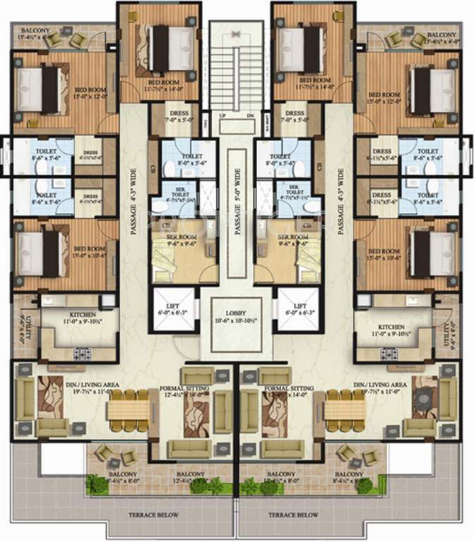 Images for Cluster Plan of  Landmark