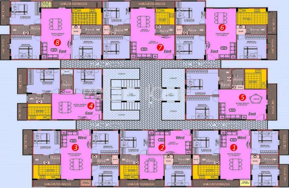Images for Cluster Plan of M Square Melody