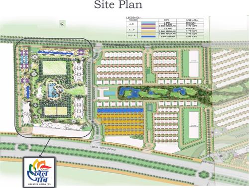  khel-gaon Images for Master Plan of Ajnara Khel Gaon