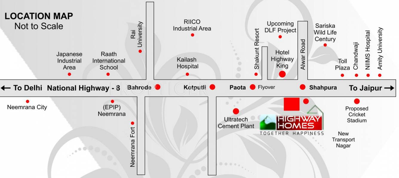 Images for Location Plan of Prestigious Highway Homes