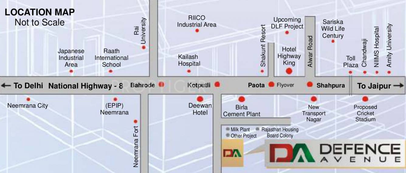 Images for Location Plan of Prestigious Defence Avenue