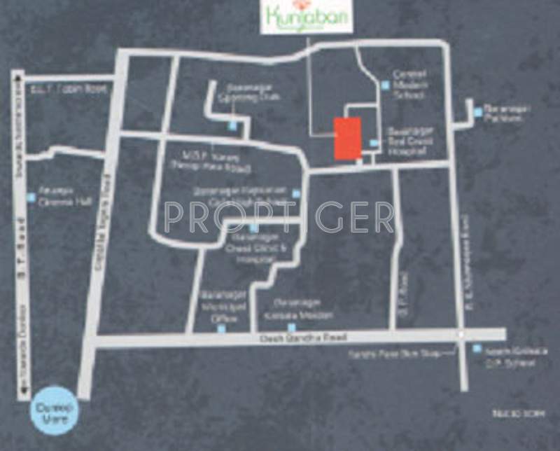 anandoloke kunjaban Images for Location Plan of Northland Anandoloke Kunjaban