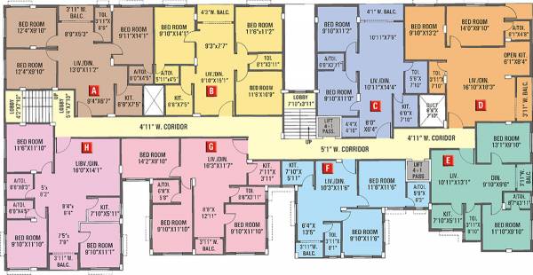 Images for Cluster Plan of DVA Ixora Images for Cluster Plan of DVA Ixora