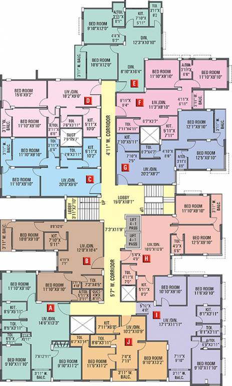 Images for Cluster Plan of DVA Ixora