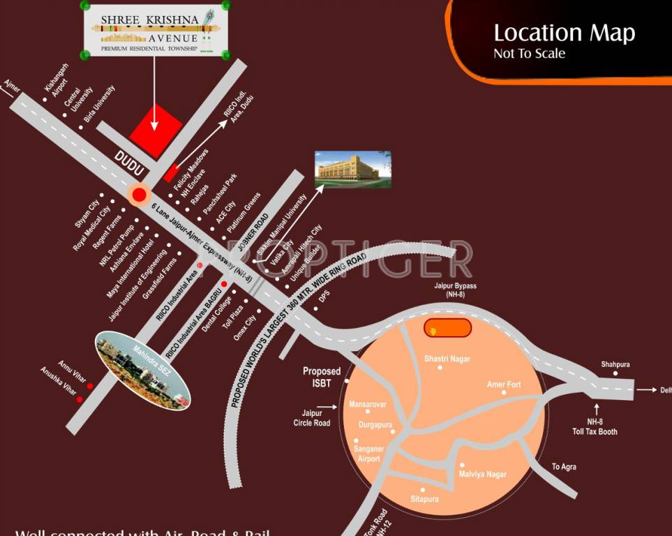 Images for Location Plan of Prestigious Shree Krishna Avenue