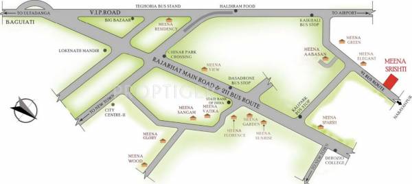  meena-srishti Images for Location Plan of GM Meena Srishti