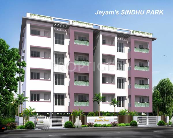 Elevation jeyam-builders sindhu-park Elevation