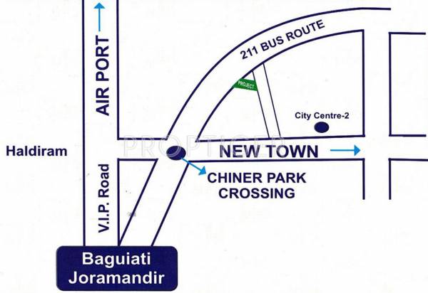 Images for Location Plan of Sun Sristi Plaza