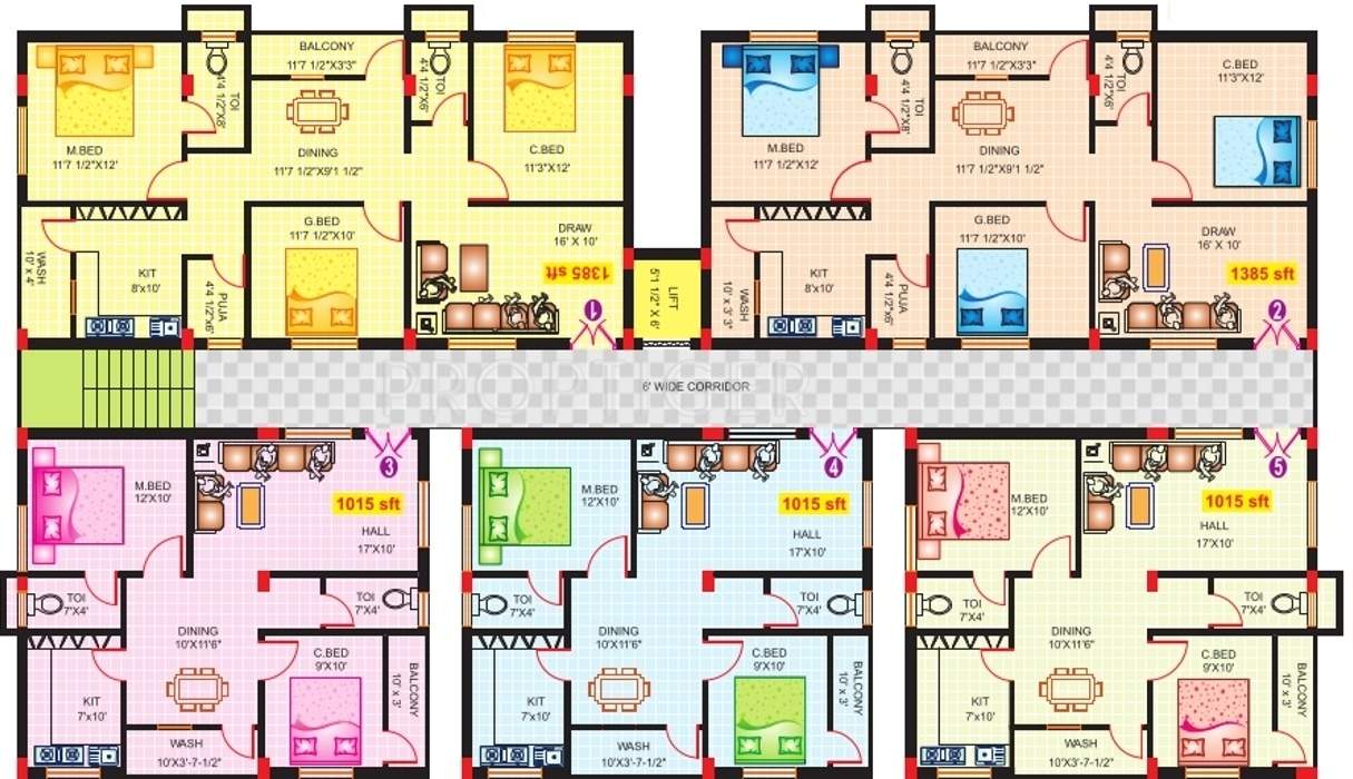 Images for Cluster Plan of SBC Sai Nilayam