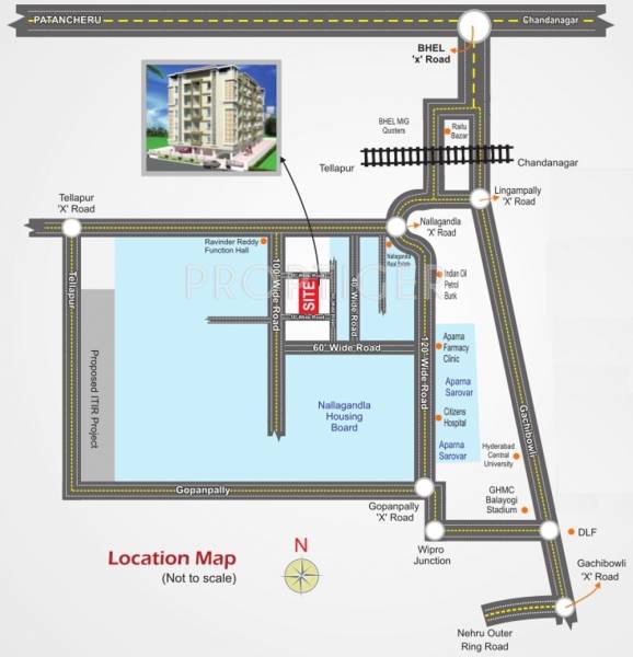 Images for Location Plan of SBC Sai Nilayam Images for Location Plan of SBC Sai Nilayam