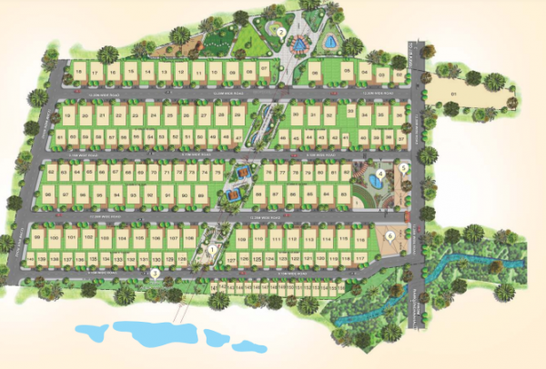  lake-mist Layout Plan