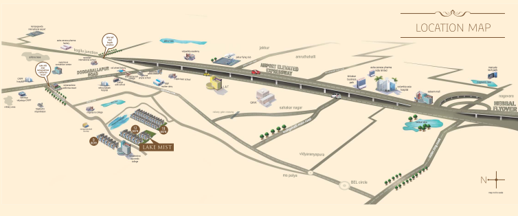 lake mist Location Plan