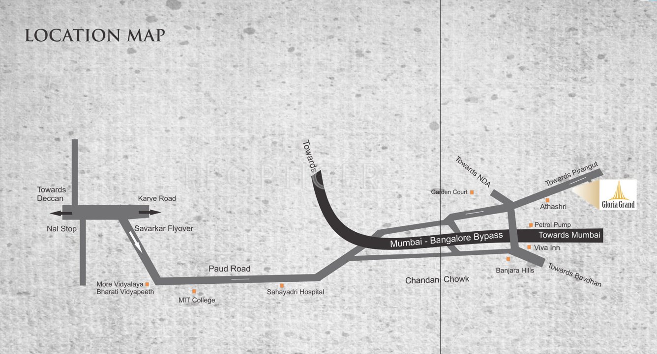 Images for Location Plan of Paranjape Gloria Grand