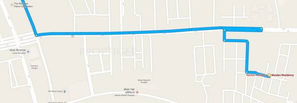 Images for Location Plan of Vibrant Nandan Residency Images for Location Plan of Vibrant Nandan Residency