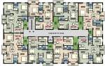 cs-housing-promoters metro-village Block A & B Cluster Plan for 1st & 2nd Floor