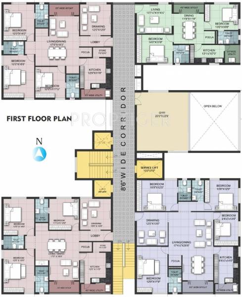 Images for Cluster Plan of Namitha Everest Images for Cluster Plan of Namitha Everest