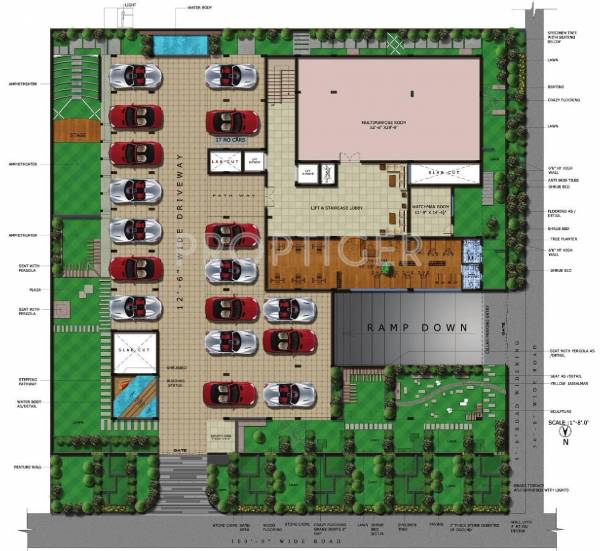 Images for Cluster Plan of Namitha Palace