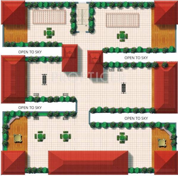 Images for Cluster Plan of Namitha Palace