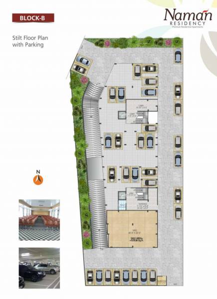 Tower A Cluster Plan for Car Parking naman-residency-phase-ii Tower A Cluster Plan for Car Parking