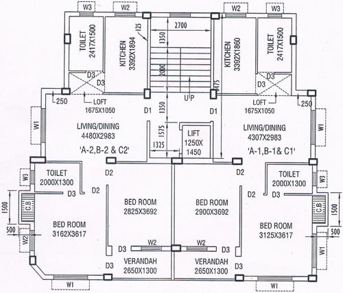 Images for Cluster Plan of Griha Shivalik III Images for Cluster Plan of Griha Shivalik III