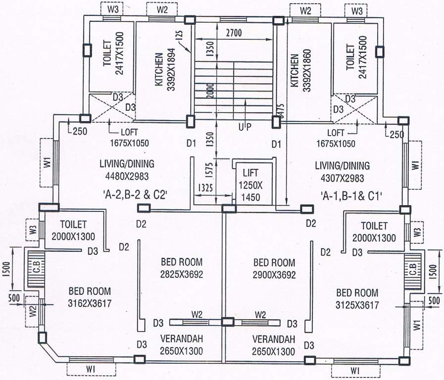 Images for Cluster Plan of Griha Shivalik III