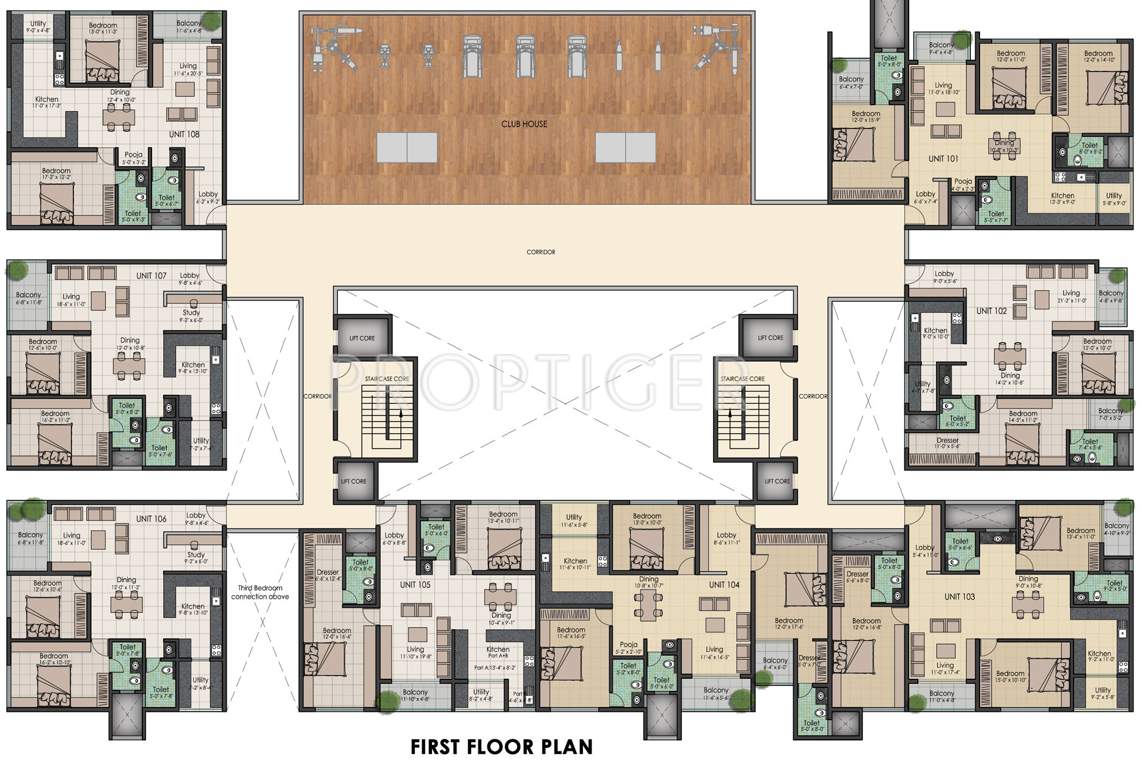  aithal aarohi Images for Cluster Plan of Architha Aithal Aarohi