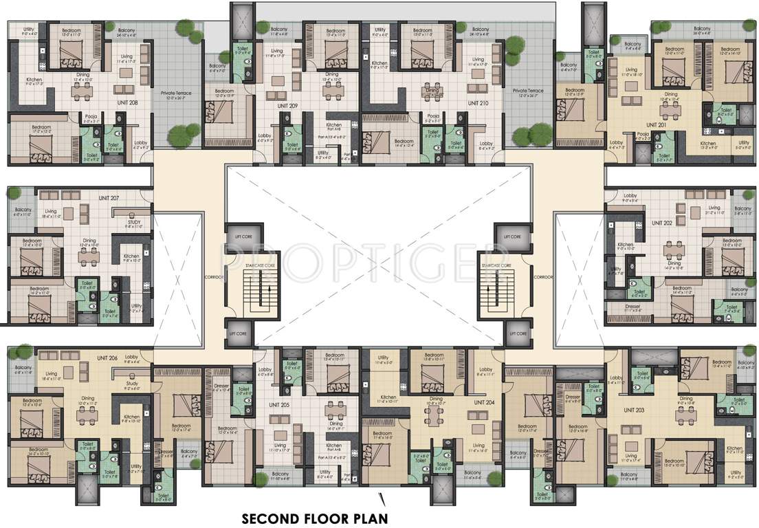  aithal aarohi Images for Cluster Plan of Architha Aithal Aarohi