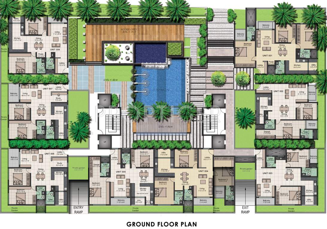  aithal aarohi Images for Cluster Plan of Architha Aithal Aarohi