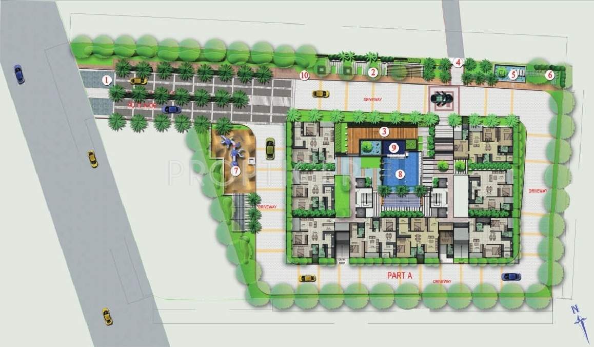  aithal aarohi Images for Layout Plan of Architha Aithal Aarohi