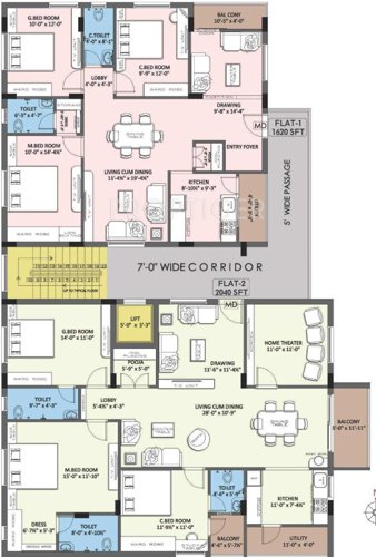 Images for Cluster Plan of Namitha Padmanabha Images for Cluster Plan of Namitha Padmanabha