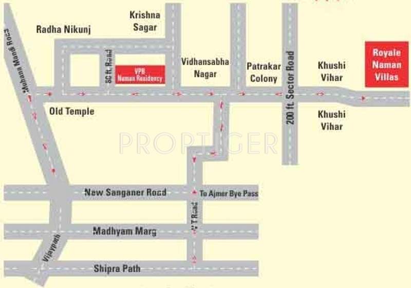 Images for Location Plan of Vibrant Royale Naman Villas