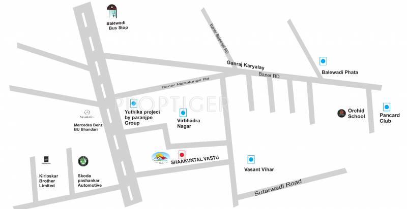 Images for Location Plan of Surnil Shaakuntal Vastu