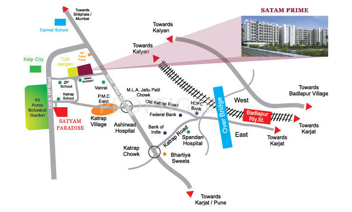 Images for Location Plan of Satyam Prime
