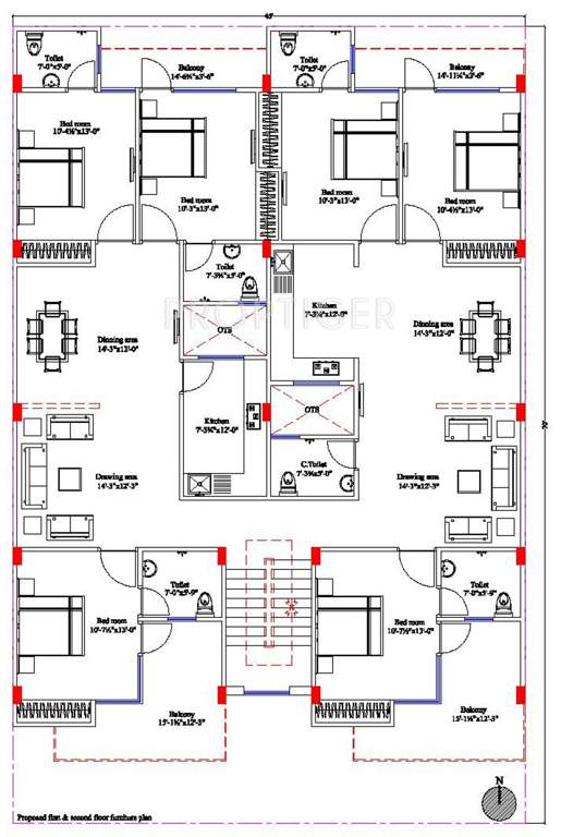Images for Cluster Plan of Vinayak Vinayak Apartments