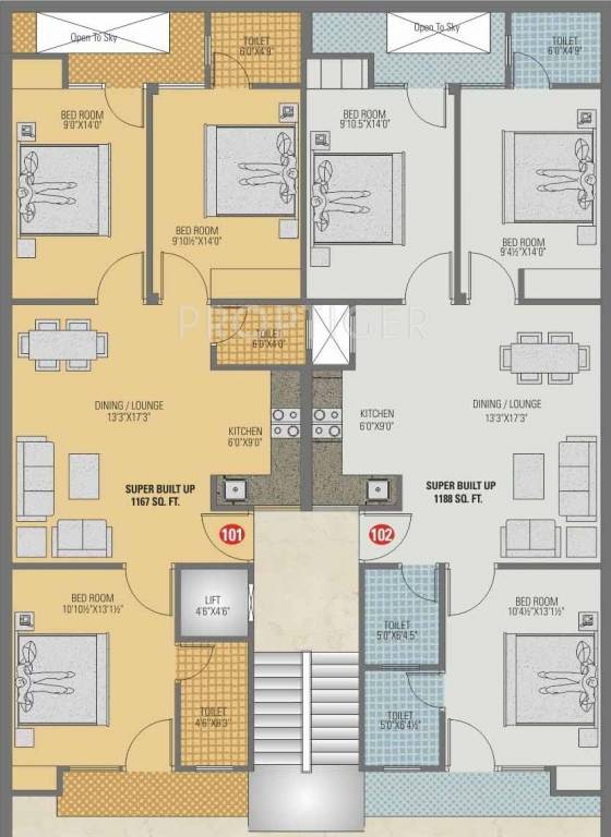 Images for Cluster Plan of Vibrant Krishna Heights