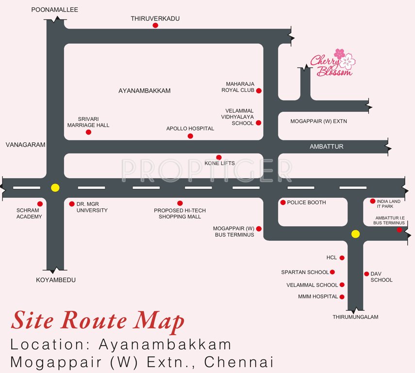 Images for Location Plan of GP Cherry Blossom Row Houses