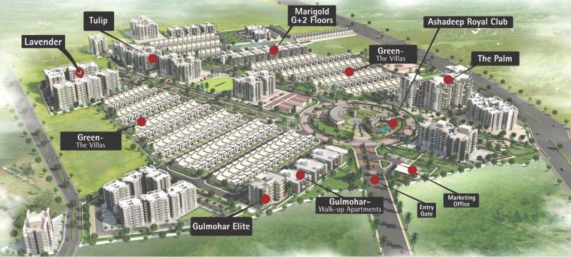 Images for Master Plan of Ashadeep Group Green The Villas
