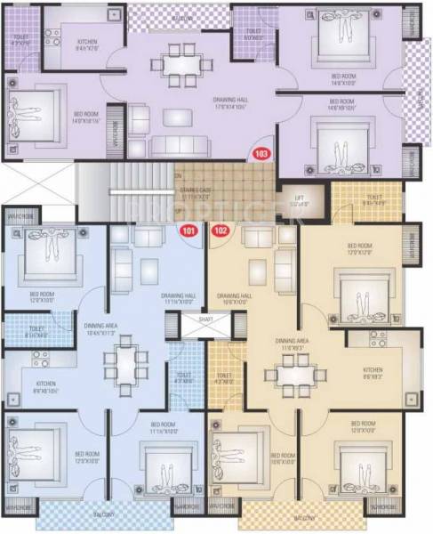 Images for Cluster Plan of Vibrant Pinkcity Parshvanath Residency