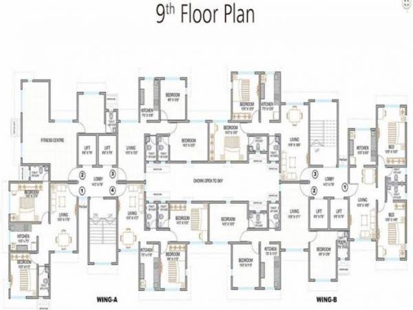  ujval Tower A Cluster Plan