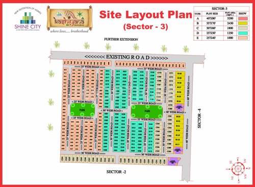 Images for Layout Plan of Shine City Kashiyana
