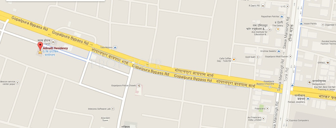 Images for Location Plan of Vibrant Aadinath Residency