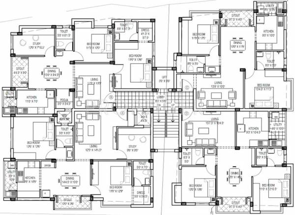 Images for Cluster Plan of Geeyam Shraddha