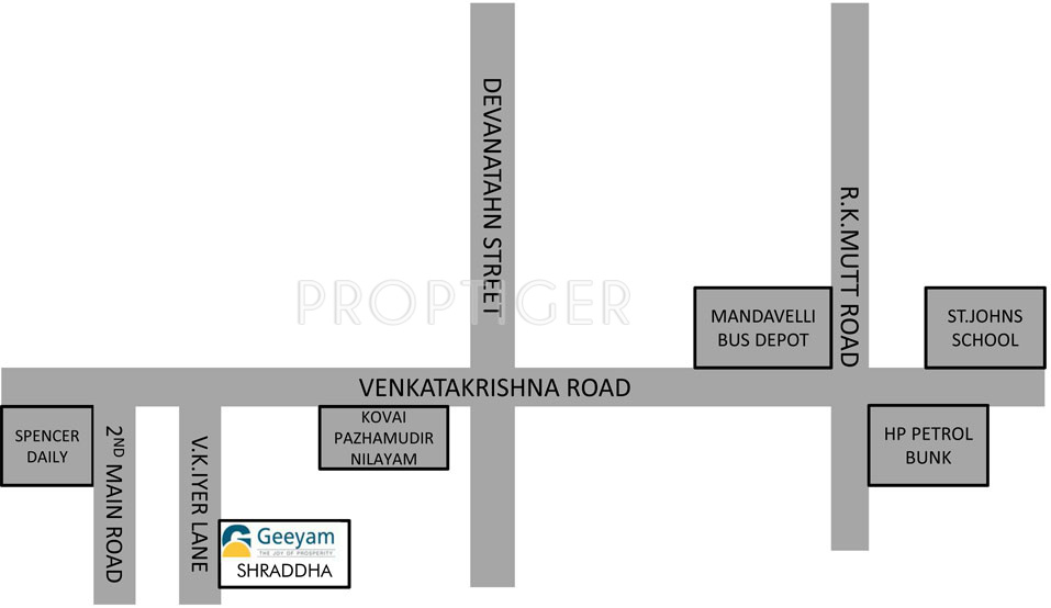 Images for Location Plan of Geeyam Shraddha