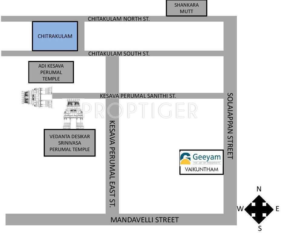 Images for Location Plan of Geeyam Vaikuntham