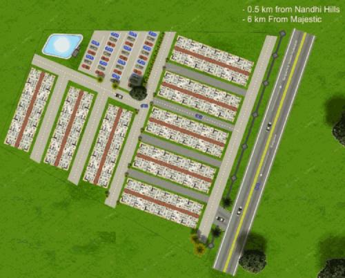 Images for Layout Plan of BSNL Employees Welfare House Nandi Hills Residency