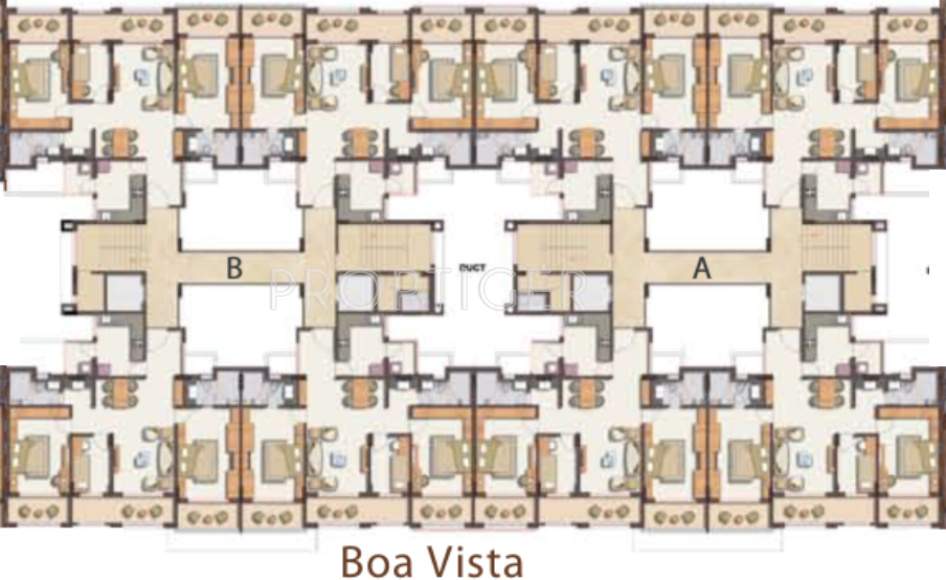  ocean park residency Images for Cluster Plan of Mathias Ocean Park Residency
